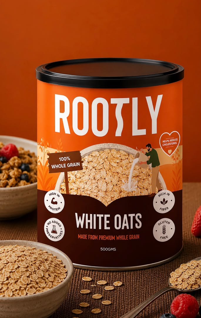 Rootly White Oats can